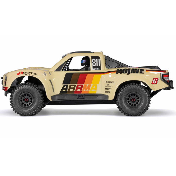 ARA7604V3T2 1/7 MOJAVE 6S 4X4 RTR Brushless Desert Truck , Beige