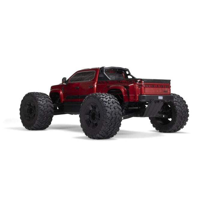 ARA7612T2 1/7 BIG ROCK 6S 4X4 BLX Monster Truck RTR, Red** You will need to order this # SPMXPS6 to run this truck**