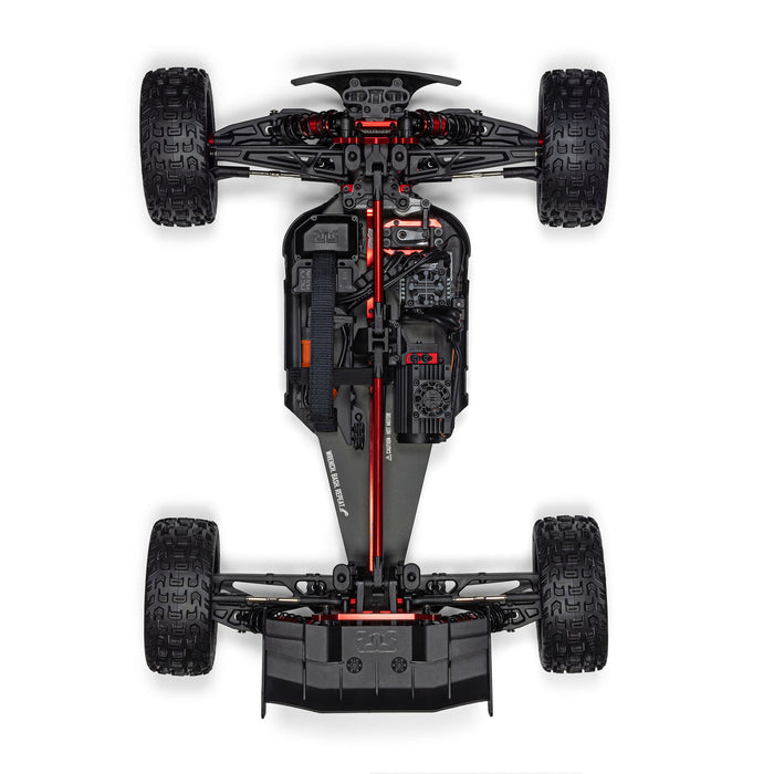 ARA7707V6T1 Arrma 1/7 TALION 4X4 6S EXB BLX Brushless V6 RTR - Black