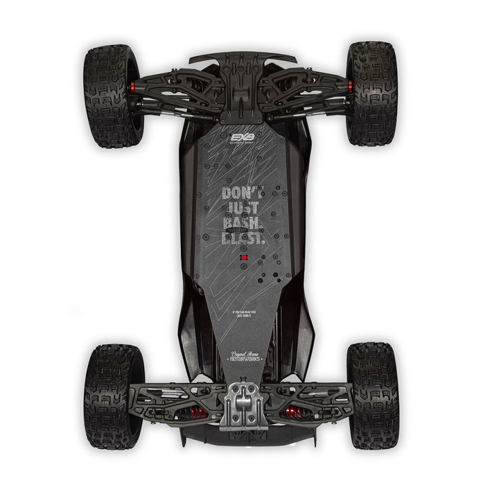 ARA7707V6T1 Arrma 1/7 TALION 4X4 6S EXB BLX Brushless V6 RTR - Black