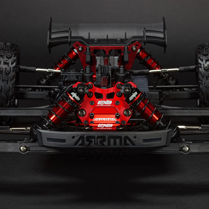 ARA7707V6T1 Arrma 1/7 TALION 4X4 6S EXB BLX Brushless V6 RTR - Black