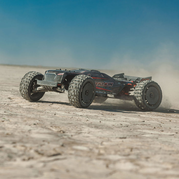 ARA7707V6T1 Arrma 1/7 TALION 4X4 6S EXB BLX Brushless V6 RTR - Black