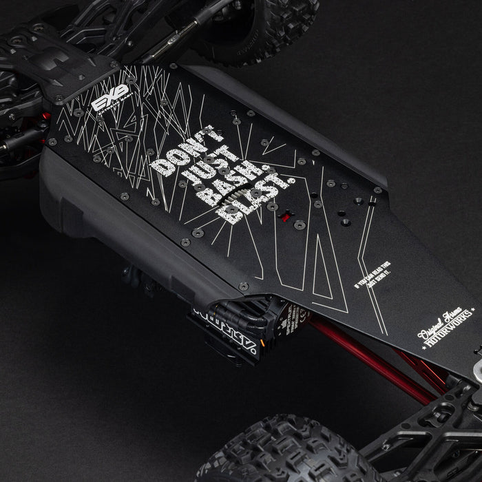 ARA7707V6T1 Arrma 1/7 TALION 4X4 6S EXB BLX Brushless V6 RTR - Black