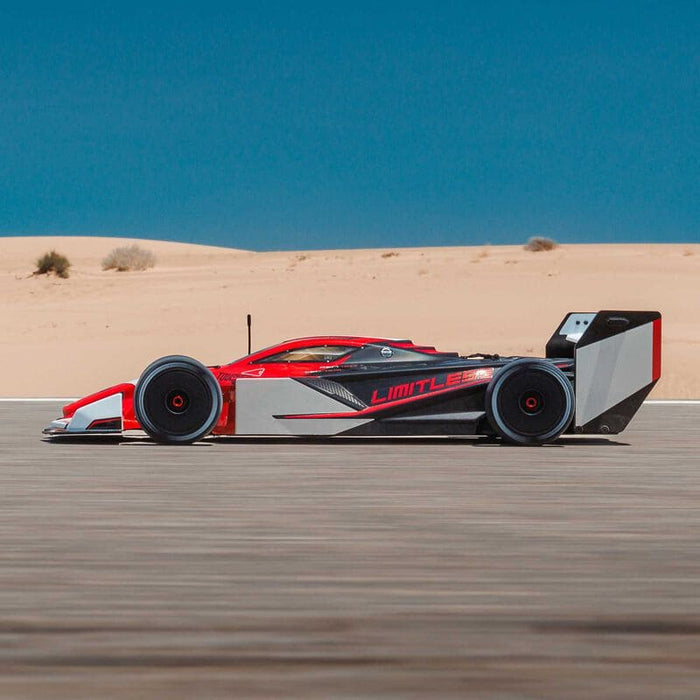 ARA7816T1 Arrma 1/7 LIMITLESS 120 8S BLX Speed Machine RTR w AVC - Red ** YOU WILL NEED THESE TO RUN THIS CAR -  BATTERY AND CHARGER PART# SPMXPSS800