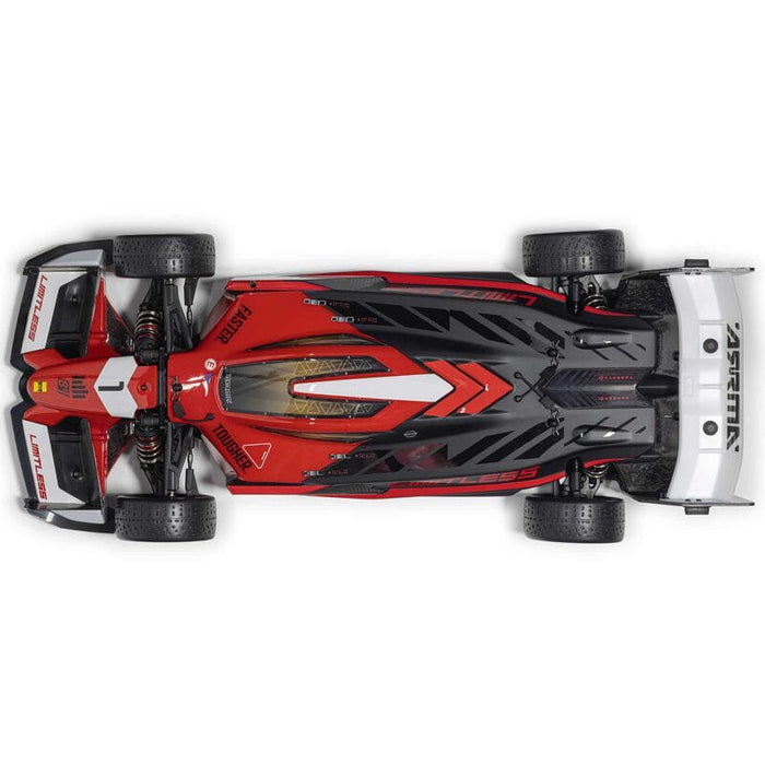 ARA7816T1 Arrma 1/7 LIMITLESS 120 8S BLX Speed Machine RTR w AVC - Red ** YOU WILL NEED THESE TO RUN THIS CAR -  BATTERY AND CHARGER PART# SPMXPSS800