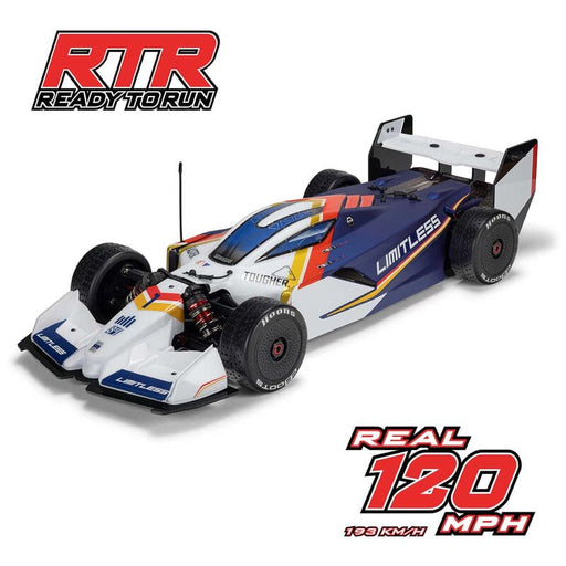 ARA7816T2 Arrma 1/7 LIMITLESS 120 8S BLX Speed Machine RTR w AVC - Blue ** YOU WILL NEED THESE TO RUN THIS CAR -  BATTERY AND CHARGER PART# SPMXPSS800