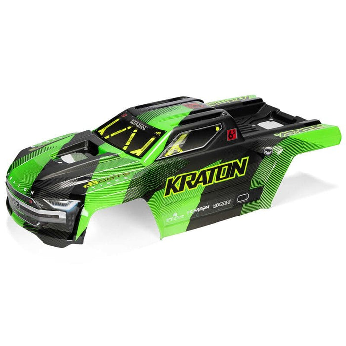 ARA8608V6T3 Arrma 1/8 KRATON 6S 4X4 RTR Brushless Speed Truck, Green/Black