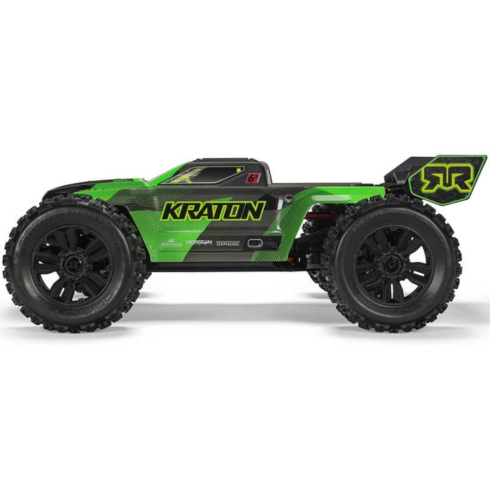 ARA8608V6T3 Arrma 1/8 KRATON 6S 4X4 RTR Brushless Speed Truck, Green/Black