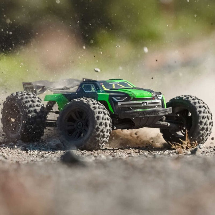 ARA8608V6T3 Arrma 1/8 KRATON 6S 4X4 RTR Brushless Speed Truck, Green/Black