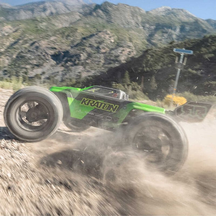 ARA8608V6T3 Arrma 1/8 KRATON 6S 4X4 RTR Brushless Speed Truck, Green/Black