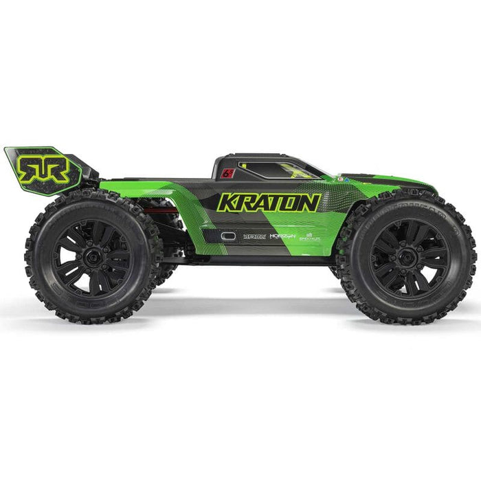 ARA8608V6T3 Arrma 1/8 KRATON 6S 4X4 RTR Brushless Speed Truck, Green/Black