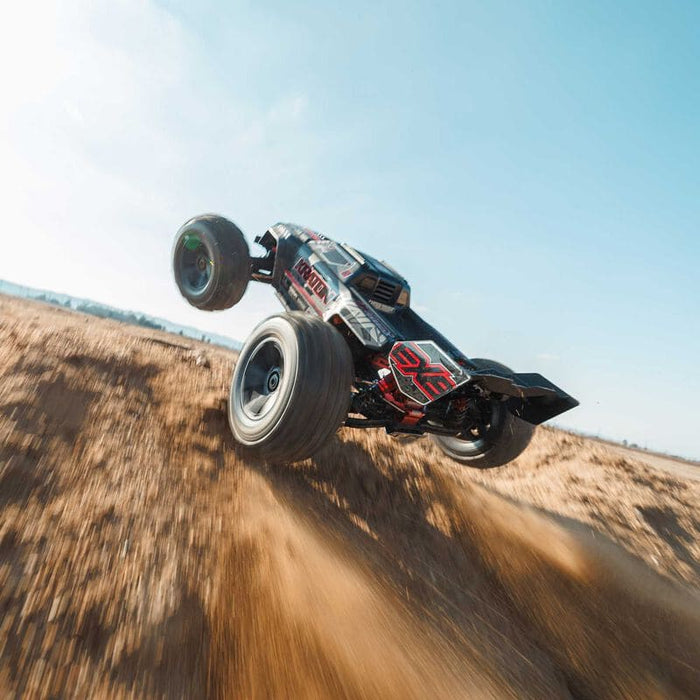 ARA8708V6T1 1/8 KRATON 6S EXB 4X4 RTR Brushless Speed Truck, BLACK *YOU will need this to run this truck # SPMXPSS600