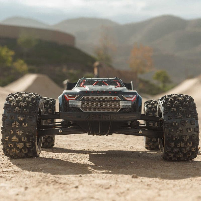 ARA8708V6T1 1/8 KRATON 6S EXB 4X4 RTR Brushless Speed Truck, BLACK *YOU will need this to run this truck # SPMXPSS600
