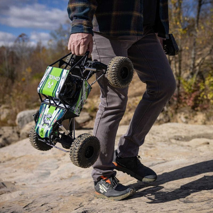 AXI-1207T1 1/8 AXP8 Gilamon 2.2 4X4 RTR Brushed Trail Buggy, Green ** Needed to Complete # SPMX-1033