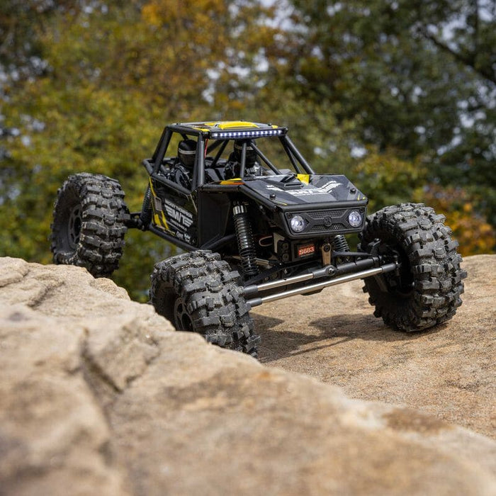 AXI-1543T2 1/10 UTB10 Capra 1.9 4WS 4X4 Unlimited Trail Buggy Brushed RTR, Yellow ** Needed to Complete # SPMXC2090C  & SPMX133S30