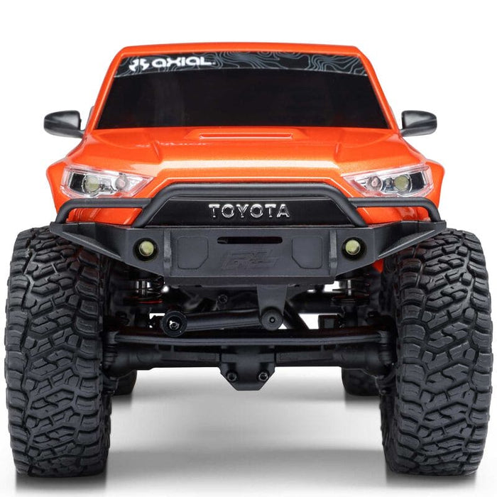 AXI-2035T1 1/24 SCX24 Toyota 4Runner 4X4 RTR Brushed Rock Crawler (Battery & Charger Included), Orange