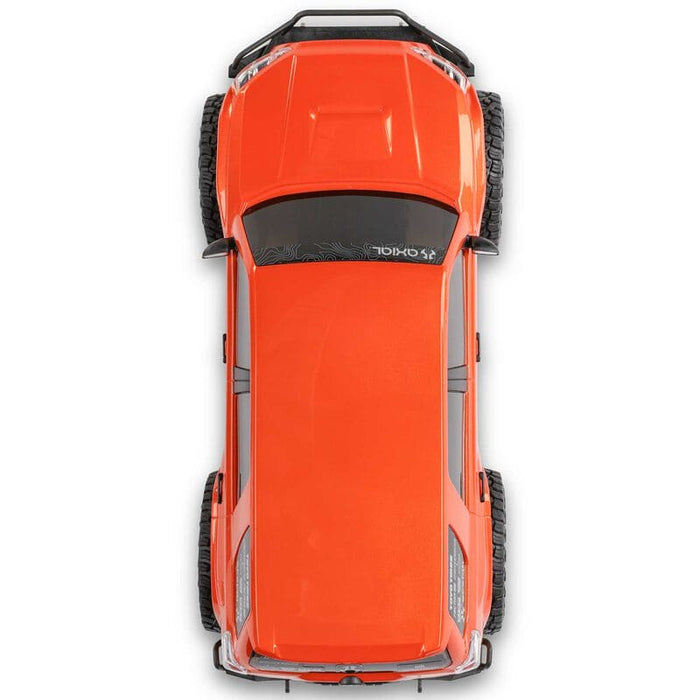 AXI-2035T1 1/24 SCX24 Toyota 4Runner 4X4 RTR Brushed Rock Crawler (Battery & Charger Included), Orange