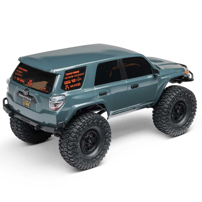 AXI-2035T2 1/24 SCX24 Toyota 4Runner 4X4 RTR Brushed Rock Crawler (Battery & Charger Included), Gray