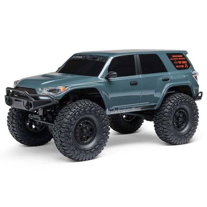 AXI-2035T2 1/24 SCX24 Toyota 4Runner 4X4 RTR Brushed Rock Crawler (Battery & Charger Included), Gray