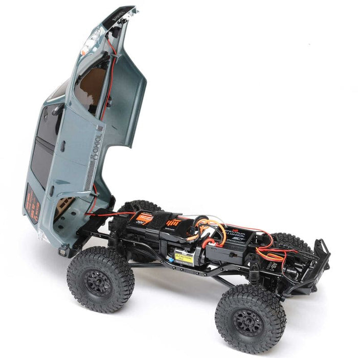 AXI-2035T2 1/24 SCX24 Toyota 4Runner 4X4 RTR Brushed Rock Crawler (Battery & Charger Included), Gray