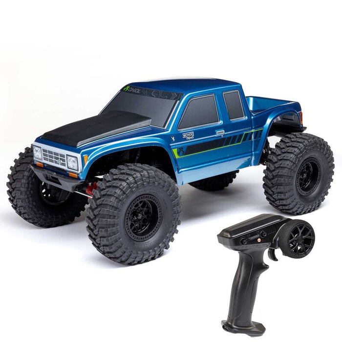 AXI-2036T2 Axial 1/10 SCX10 III Coyote Brushed 4X4 RTR - Metallic Blue ** YOU WILL NEED THESE TO RUN THIS TRUCK -  BATTERY PART # SPMX133S30 AND CHARGER PART# SPMXC2090P
