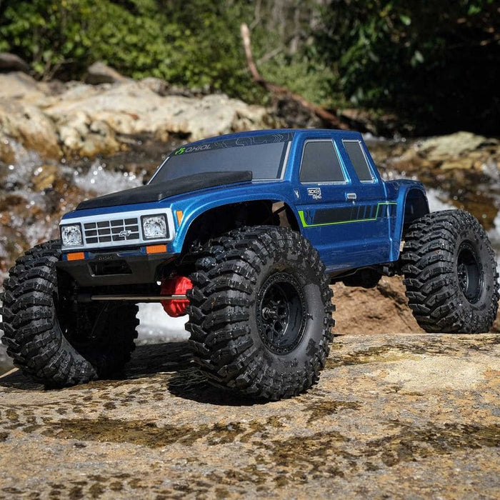 AXI-2036T2 Axial 1/10 SCX10 III Coyote Brushed 4X4 RTR - Metallic Blue ** YOU WILL NEED THESE TO RUN THIS TRUCK -  BATTERY PART # SPMX133S30 AND CHARGER PART# SPMXC2090P