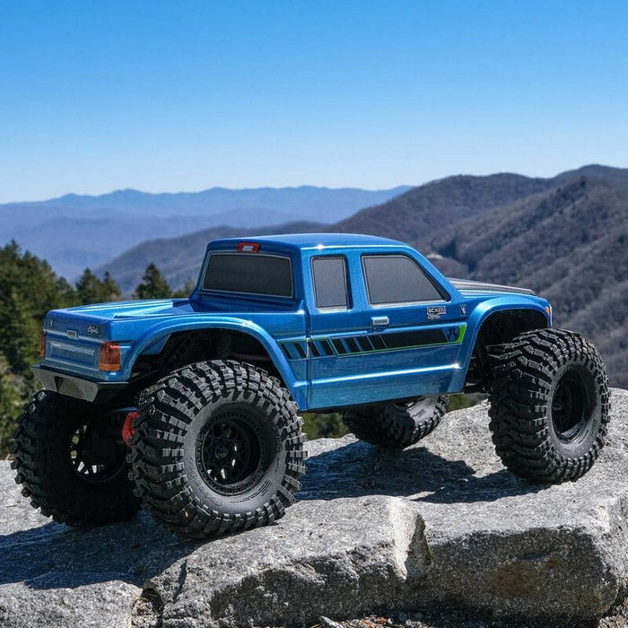 AXI-2036T2 Axial 1/10 SCX10 III Coyote Brushed 4X4 RTR - Metallic Blue ** YOU WILL NEED THESE TO RUN THIS TRUCK -  BATTERY PART # SPMX133S30 AND CHARGER PART# SPMXC2090P