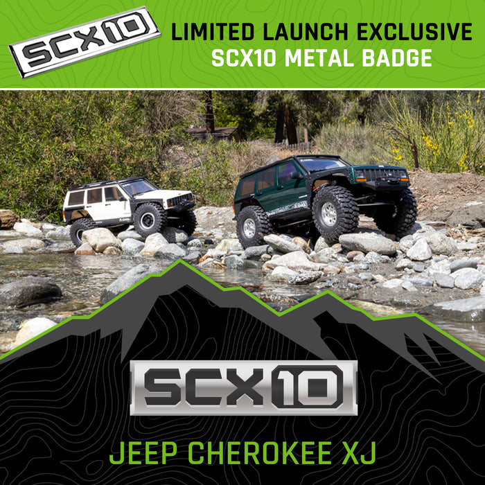 AXI-2037T1 Axial 1/10 SCX10 III Jeep Cherokee XJ 4X4 RTR - Green