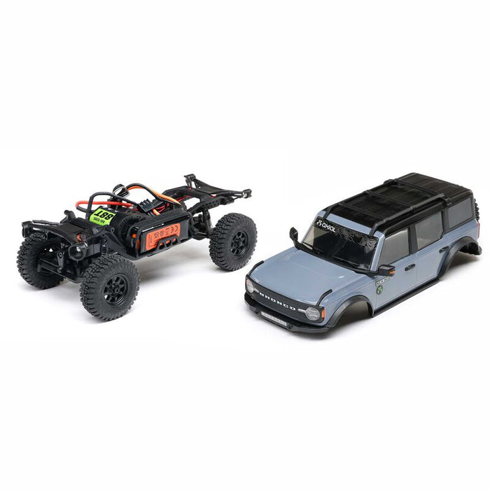 AXI-2048T1 1/30 SCX30 Ford Bronco 4X4 RTR Brushed Rock Crawler (Battery & Charger Included), Blue