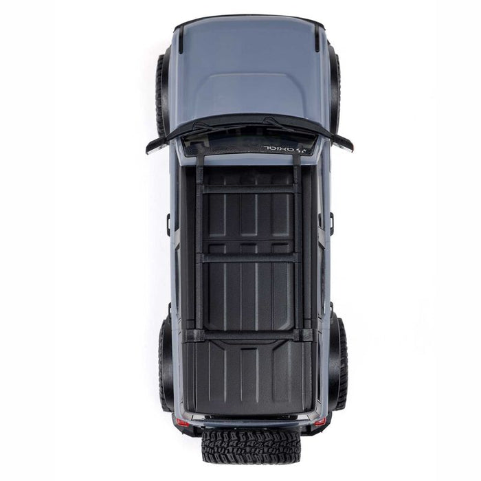 AXI-2048T2 Axial 1/30 SCX30 Ford Bronco 4X4 RTR Brushed Rock Crawler (Battery & Charger Included), Grey