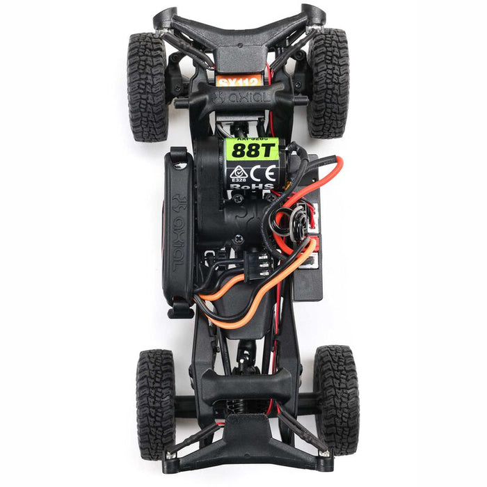 AXI-2048T2 Axial 1/30 SCX30 Ford Bronco 4X4 RTR Brushed Rock Crawler (Battery & Charger Included), Grey