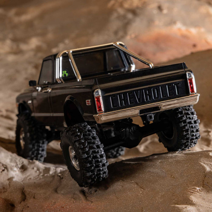 AXI-2260T2 Axial 1/30 SCX30 Chevrolet K10 Brushed 4x4 RTR (B&C Incl) black **FOR EXTRA BATTERY ORDER #SPMX-1122
