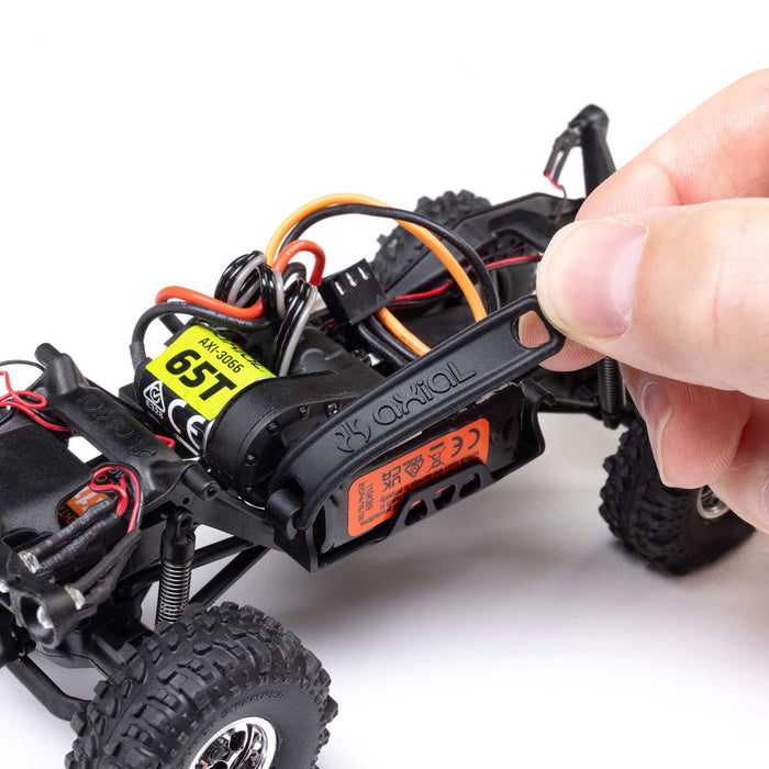 AXI-2260T2 Axial 1/30 SCX30 Chevrolet K10 Brushed 4x4 RTR (B&C Incl) black **FOR EXTRA BATTERY ORDER #SPMX-1122