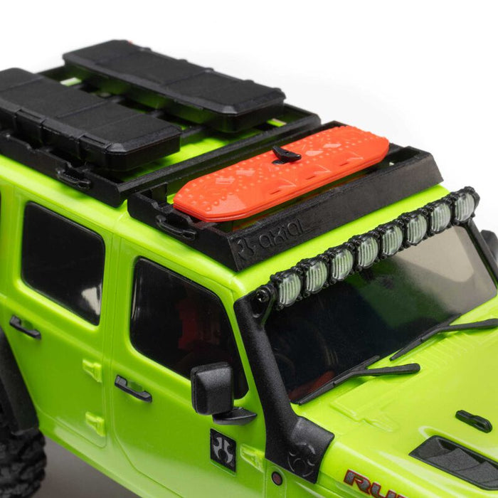 AXI-2261T1 Axial 1/30 SCX30 Jeep Wrangler JLU 4X4 RTR Brushed Rock (Battery & Charger Included) - Green