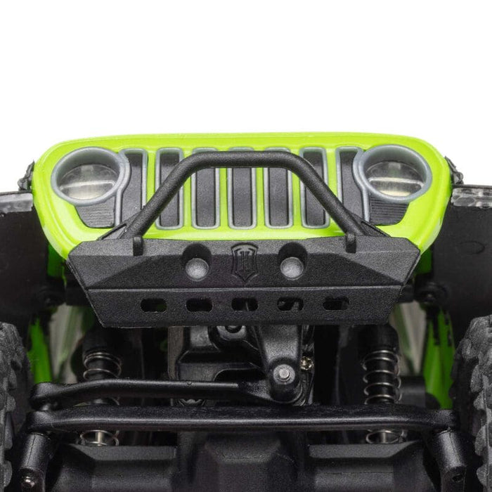AXI-2261T1 Axial 1/30 SCX30 Jeep Wrangler JLU 4X4 RTR Brushed Rock (Battery & Charger Included) - Green