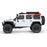AXI-2261T2 Axial 1/30 SCX30 Jeep Wrangler JLU 4X4 RTR Brushed Rock (Battery & Charger Included) - White