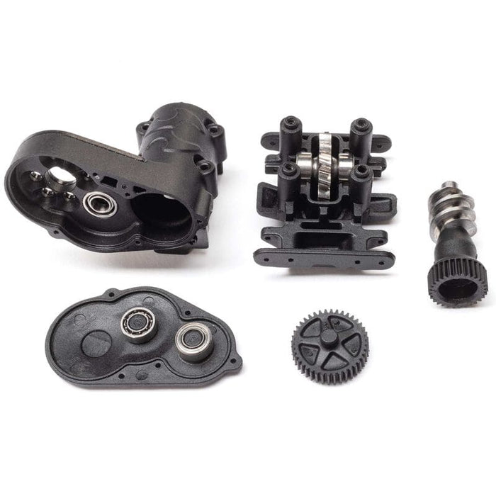 AXI-2261T2 Axial 1/30 SCX30 Jeep Wrangler JLU 4X4 RTR Brushed Rock (Battery & Charger Included) - White