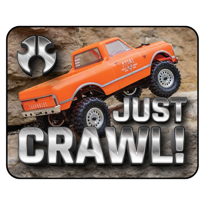 AXI-2279 Axial Just Crawl Sticker