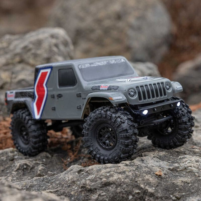 AXI-2324 Axial 1/24 SCX24 Summit Racing Jeep Gladiator (B&C Incl) - Grey
