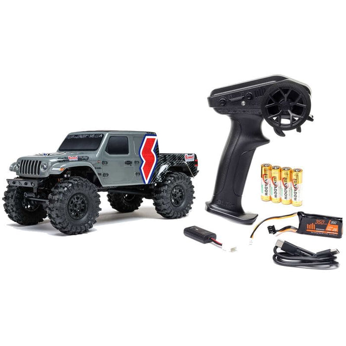 AXI-2324 Axial 1/24 SCX24 Summit Racing Jeep Gladiator (B&C Incl) - Grey