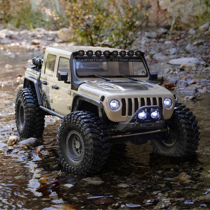 AXI-2443T1 Axial 1/10 SCX10 III Jeep JT Gladiator 4X4 RTR - Tan