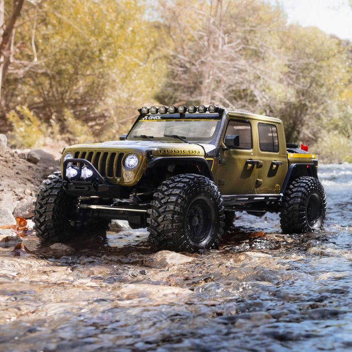 AXI-2443T2 Axial 1/10 SCX10 III Jeep JT Gladiator 4X4 RTR - Green