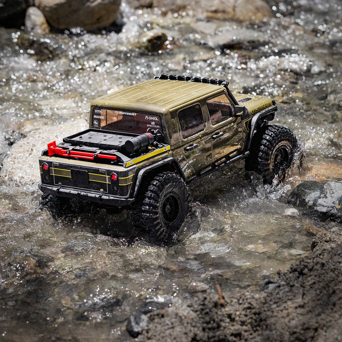 AXI-2443T2 Axial 1/10 SCX10 III Jeep JT Gladiator 4X4 RTR - Green