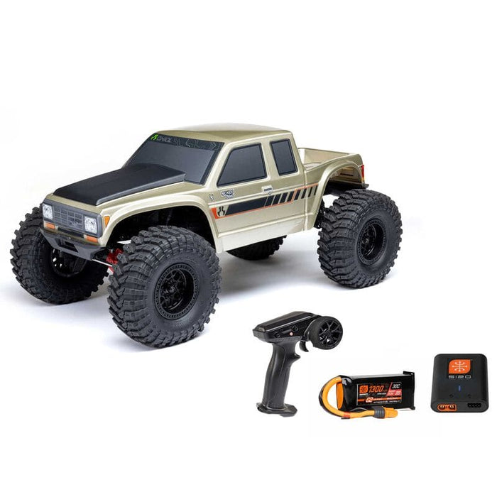 AXI-3071 1/10 SCX10 III Coyote 4X4 RTR Rock Crawler (Battery & Charger Included), Gold