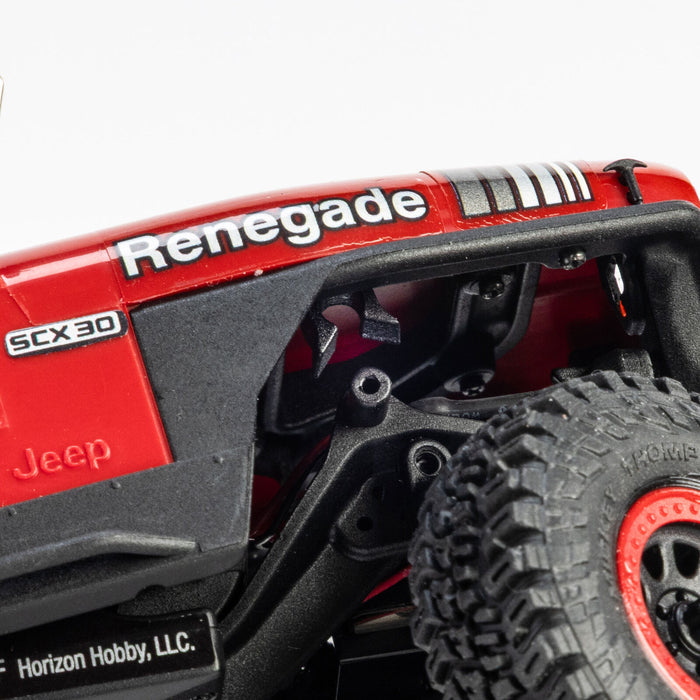 AXI-3273T1 Axial 1/30 SCX30 Jeep CJ-7 Renegade 4X4 RTR - Genright Red