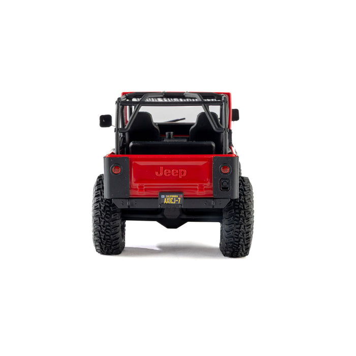 AXI-3273T1 Axial 1/30 SCX30 Jeep CJ-7 Renegade 4X4 RTR - Genright Red
