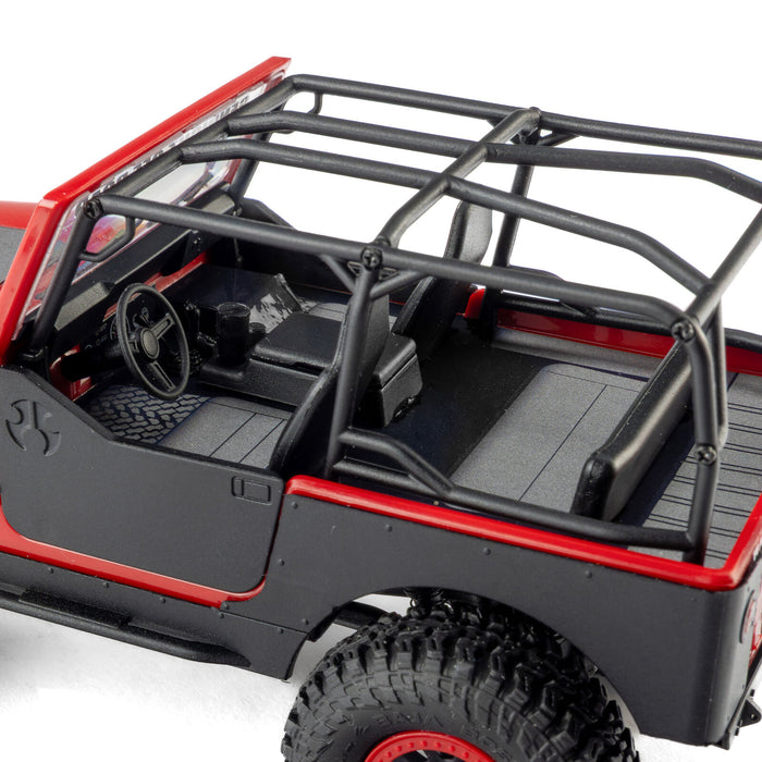 AXI-3273T1 Axial 1/30 SCX30 Jeep CJ-7 Renegade 4X4 RTR - Genright Red