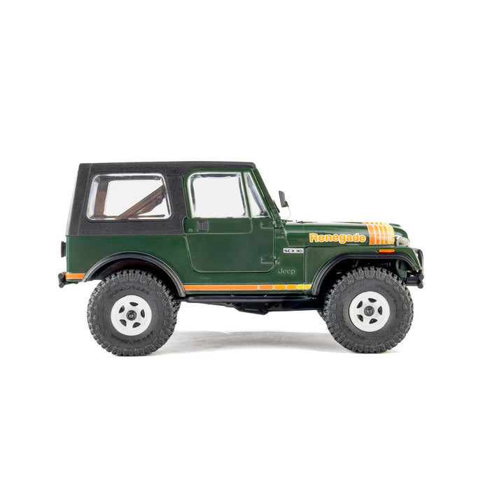 AXI-3273T2 Axial 1/30 SCX30 Jeep CJ-7 Renegade 4X4 RTR - Green