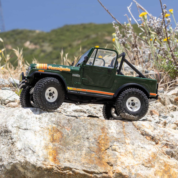 AXI-3273T2 Axial 1/30 SCX30 Jeep CJ-7 Renegade 4X4 RTR - Green