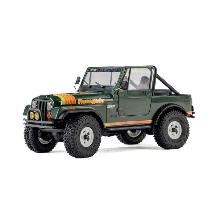 AXI-3273T2 Axial 1/30 SCX30 Jeep CJ-7 Renegade 4X4 RTR - Green